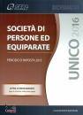 TONIOLATTI - MERIGHI, UNICO 2016 Societ di persone ed equiparate