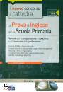 GAVAZZI CAROLA, La prova di inglese per la scuola primaria