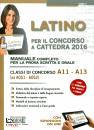 SIMONE, Latino Concorso a cattedra 2016