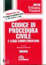 BARTOLINI FRANCESCO, Codice di procedura civile e Leggi complementari