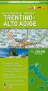 DE AGOSTINI, Trentino Alto Adige 1:200.000  Carta stradale