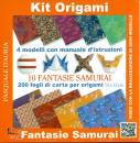 immagine di Kit origami motivi samurai