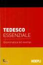 HOEPLI, Tedesco essenziale Grammatica ed esempi