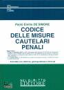 DE SIMONE EMILIO, Codice delle misure cautelari penali