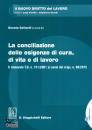 GOTTARDI DONATA /ED, Conciliazione delle esigenze di cura vita e lavoro