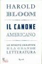 BLOOM HAROLD, Il canone americano