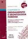 DI PIRRO MASSIMILIAN, Compendio di ordinamento e deontologia forense