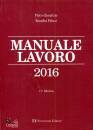 immagine di Manuale del lavoro 2016