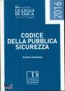 IANNUZZI ARTURO, Codice della pubblica sicurezza