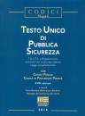 BARBERA - DE CARLO, Testo unico di pubblica sicurezza