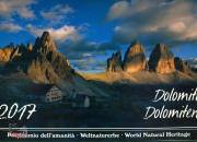CALENDARIO, Dolomiti 2017 Calendario  34x24