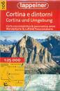 immagine di Cortina e dintorni    Carta 1:25.00 e panoramica