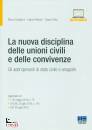 CALVIGIONI PALMIERI, Nuova disciplina delle unioni civili e convivenze