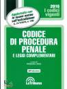 CORSO PIERMARIA, Codice di procedura penale Leggi complementari