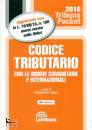 TUNDO FRANCESCO, Codice tributario Norme comunitarie internazionali