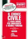 FRANCESCHELLI TOSI, Il codice civile e codici minori per l