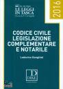 GENGHINI LODOVICO, Codice civile legislazione complementare e notaril