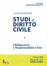 GUAGLIONE LUCIANO, Studi di diritto civile