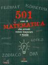 CREMESE, 501 cose di matematica che avresti voluto imparare