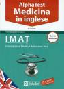 BERTOCCHI STEFANO, Medicina in inglese IMAT manuale  Alpha test