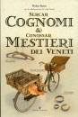 BASSO WALTER, Sercar cognomi & conissar mestieri dei veneti