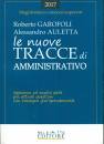 GAROFOLI - AULETTA, Le nuove tracce di amministrativo