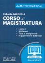 GAROFOLI ROBERTO, Corso di magistratura Amministrativo