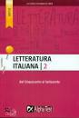 ALPHA TEST, Letteratura italiana. vol. 2