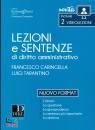 CARINGELLA TARANTINO, Lezioni e sentenze di diritto amministrativo