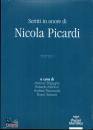 BRIGUGLIO MARTINO..., Scritti in onnore di Nicola Picardi 3 tomi