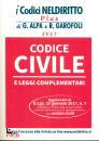 GAROFOLI - ALPA, Codice civile Leggi complementari