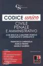 CARINGELLA FRATINI, Codice unico Civile penale e amministrativo