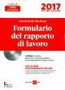 BONATI ELISA & G., Formulario del rapporto di lavoro