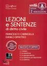 CARINGELLA  DIMATTEO, Lezioni e sentenze di diritto civile