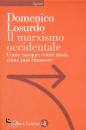 LOSURDO DOMENICO, Il marxismo occidentale