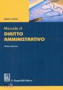 CORSO GUIDO, Manuale di diritto amministrativo