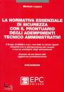 LEPORE MICHELE, La normativa essenziale di sicurezza