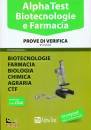 ALPHA TEST, Biotecnologia e farmacia. Prove di verifica