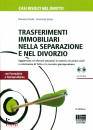 RINALDI - VITULLO, Trasferimenti immobiliari Sparazione e Divorzio