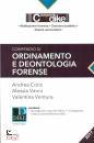 CONZ VANNI VENTURA, Compendio di ordinamento e deontologia forense