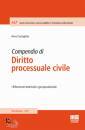 COSTAGLIOLA ANNA, Compendio di Diritto processuale civile