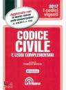 BARTOLINI FRANCESCO, Codice civile e leggi complementari