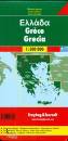 FREYTAG & BERNDT, Grecia carta stradale 1:500.000