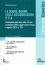 SANTORO PASQUALE, Le nuove norme sulle assicurazioni RCA