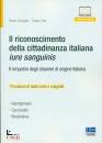 CALVIGIONI - PIOLA, Il riconoscimento della cittadinanza italiana ...