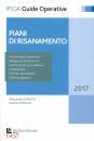 DANOVI - PANIZZA, Piani di risanamento