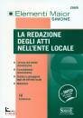 SIMONE, La redazione degli atti nell