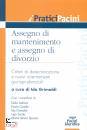 GRIMALDI IDA, Assegno di mantenimento e assegno di divorzio