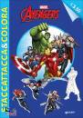 MARVEL GIUNTI, Avengers  Attaccattacca & Colora