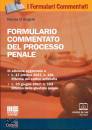 immagine di Formulario commentato del processo penale